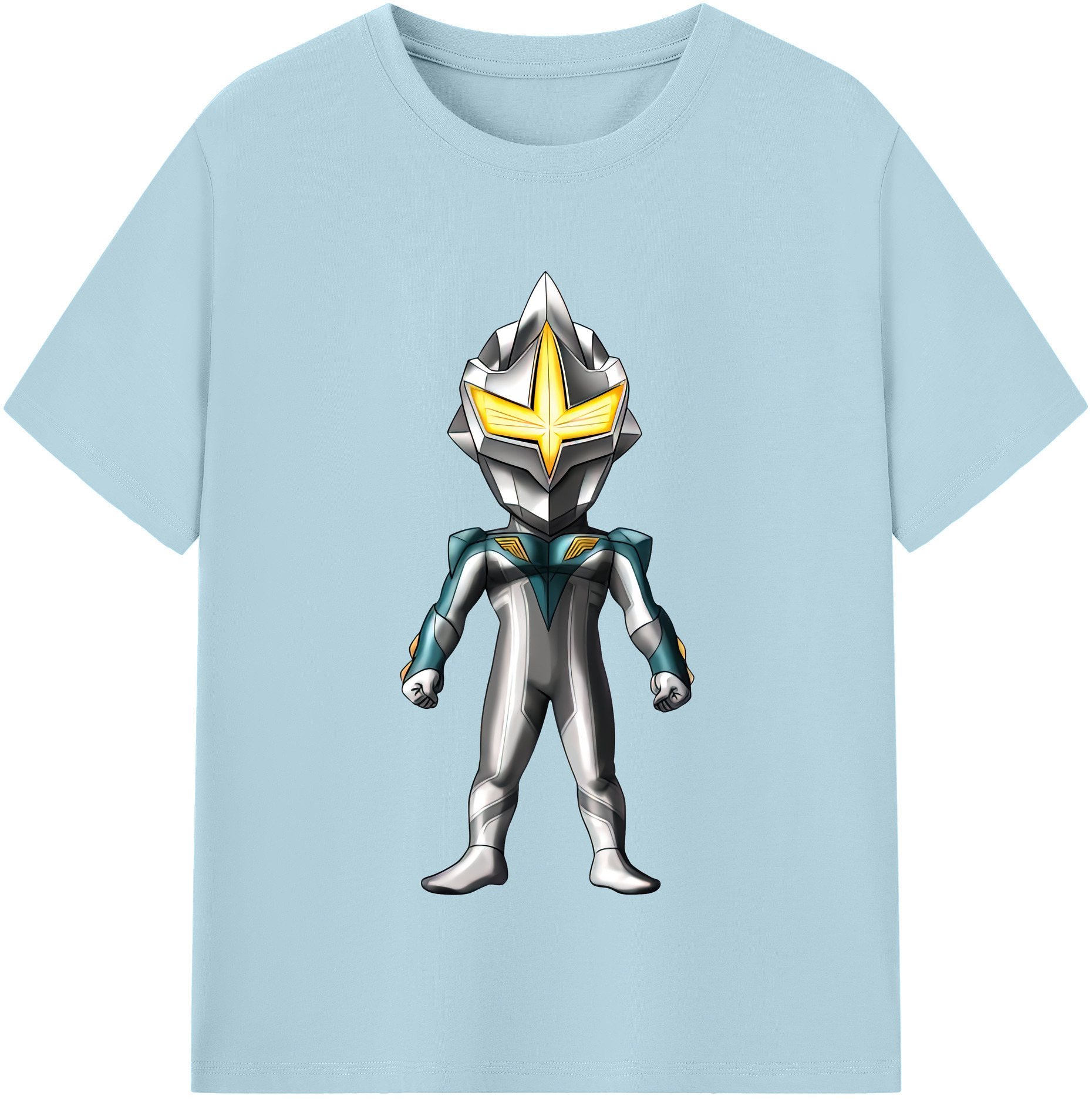 （画像用） ウルトラマン Ultraman 綿100％半袖Tシャツ（フロントプリント）